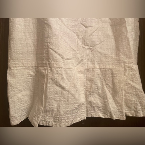 Doncaster Brand White A-Line Skirt Sz-16 - Picture 3 of 5